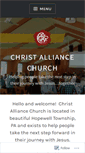 Mobile Screenshot of christalliance.org